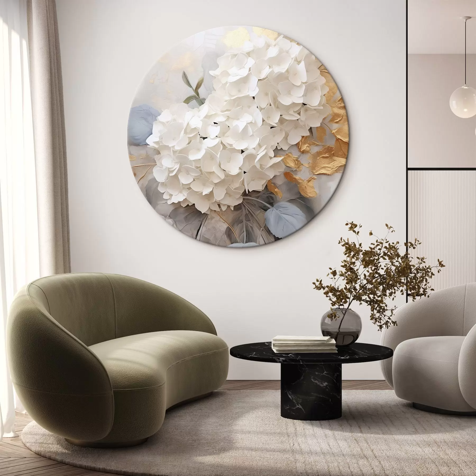 Glezna Sulīgs hortenzijas r43130