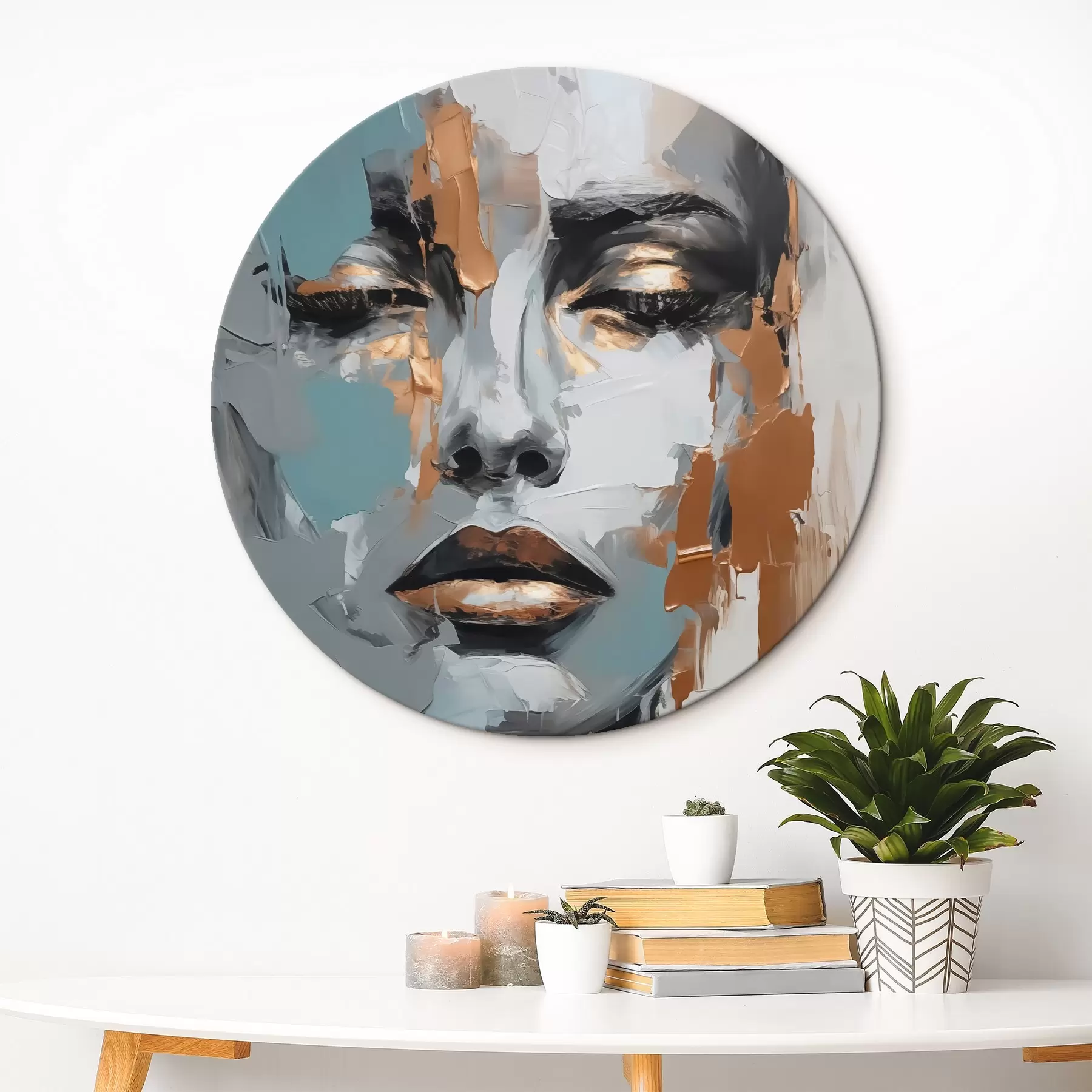 Glezna Abstraktais portrets r43197