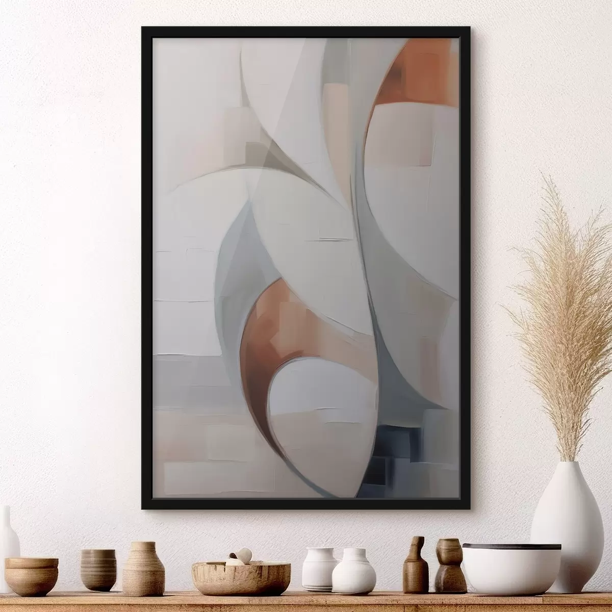 Plakāts Ģeometriskā abstrakcija f43198