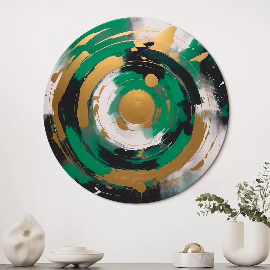 Glezna Abstrakcija ar apli r42992