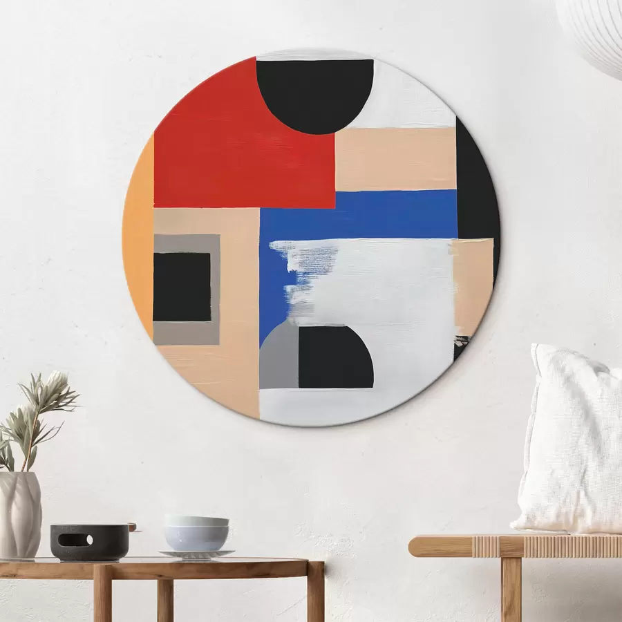 Glezna Ģeometriskā abstrakcija r42993