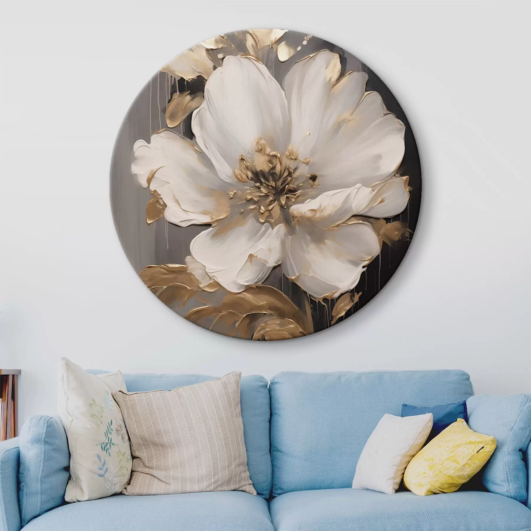 Glezna Skaists gaismas zieds r43207