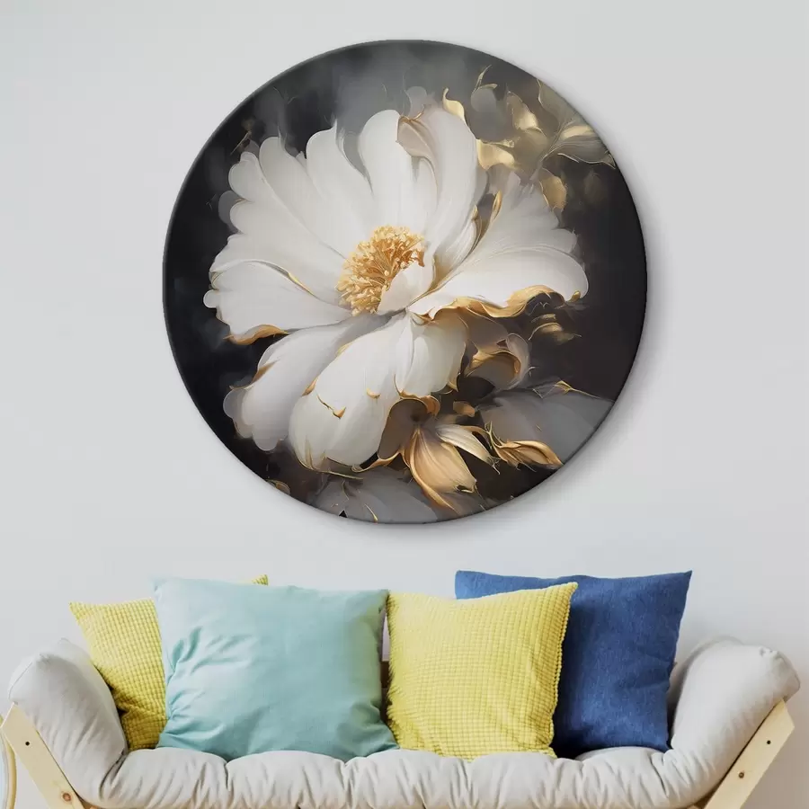 Glezna Liels gaismas zieds r43208