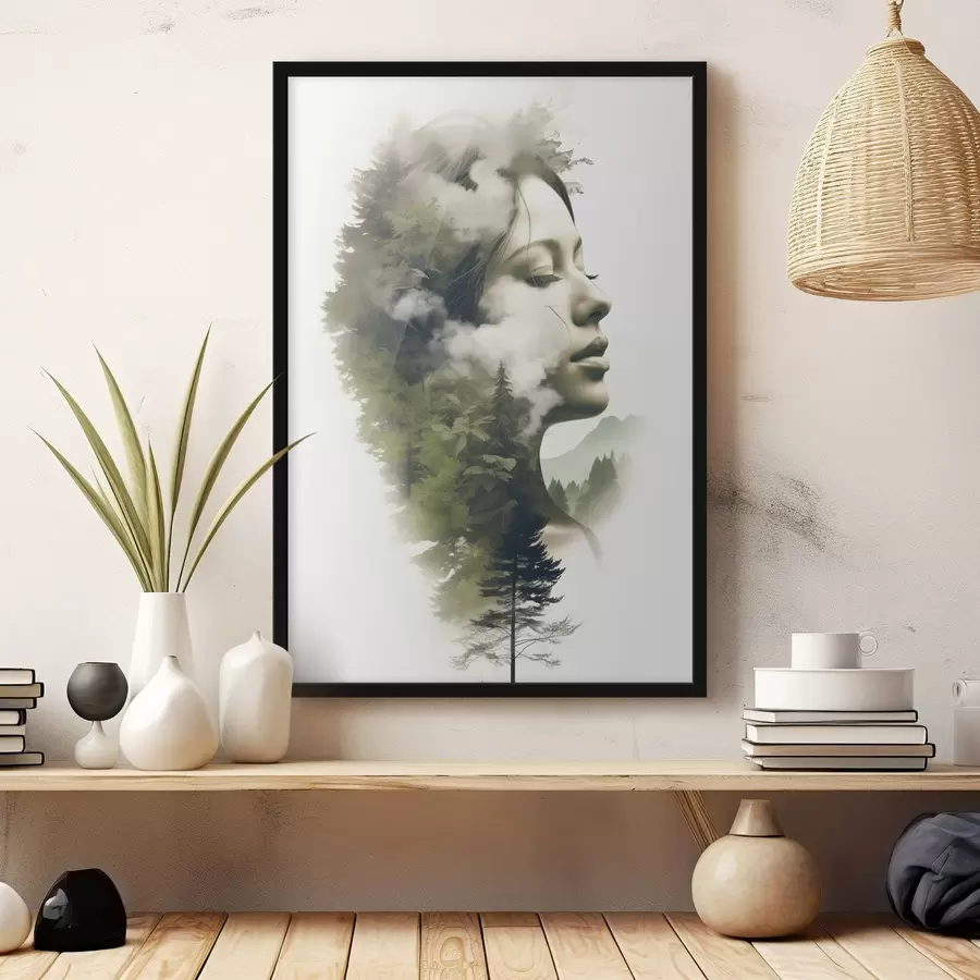 Fototapetes Cilvēki, meitene, daba, abstrakts skats f43206