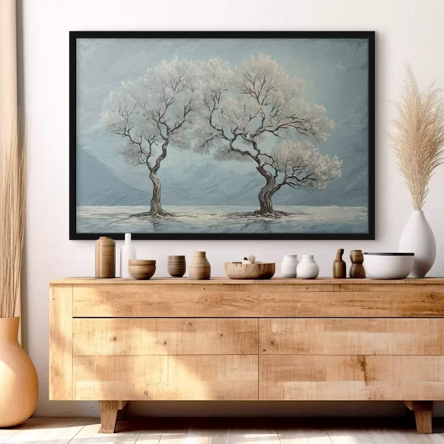 Fototapetes Balti koki akrila glezniecības stilā f43112