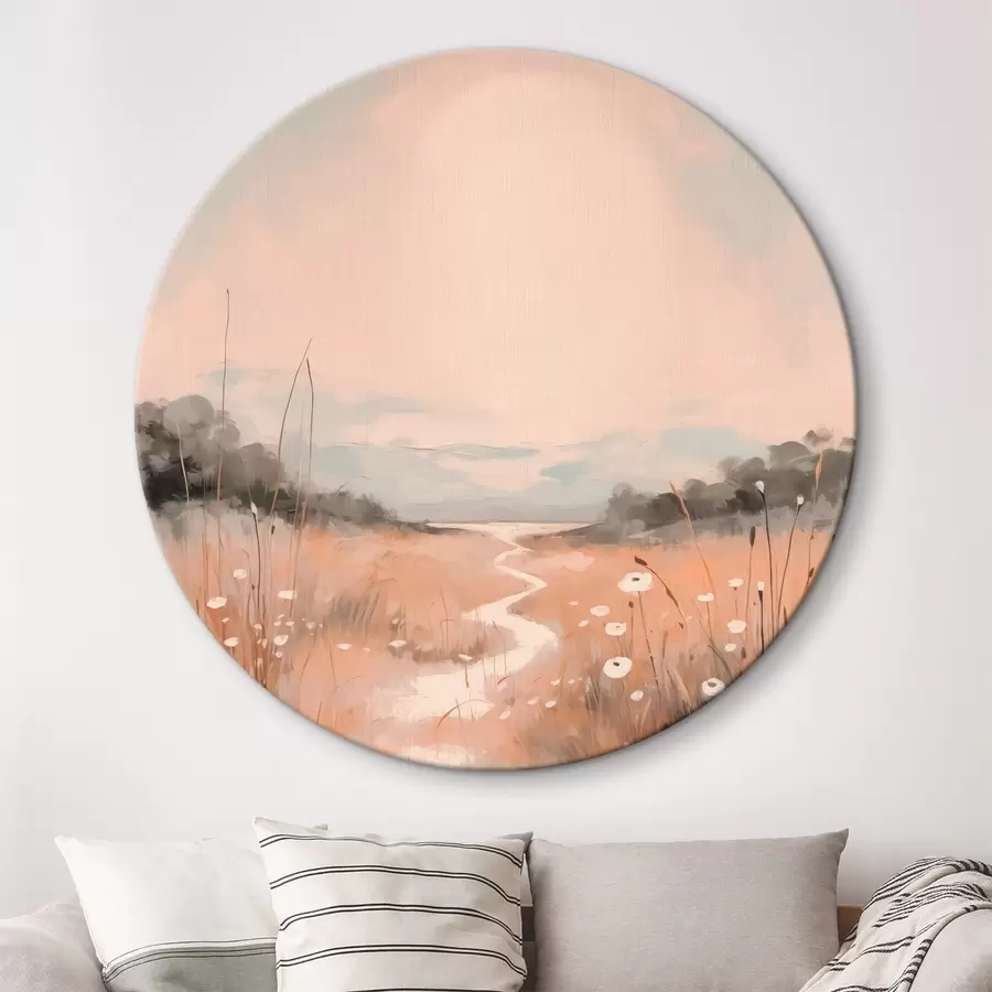 Glezna Lauka ainavu imitācija glezniecības r43224