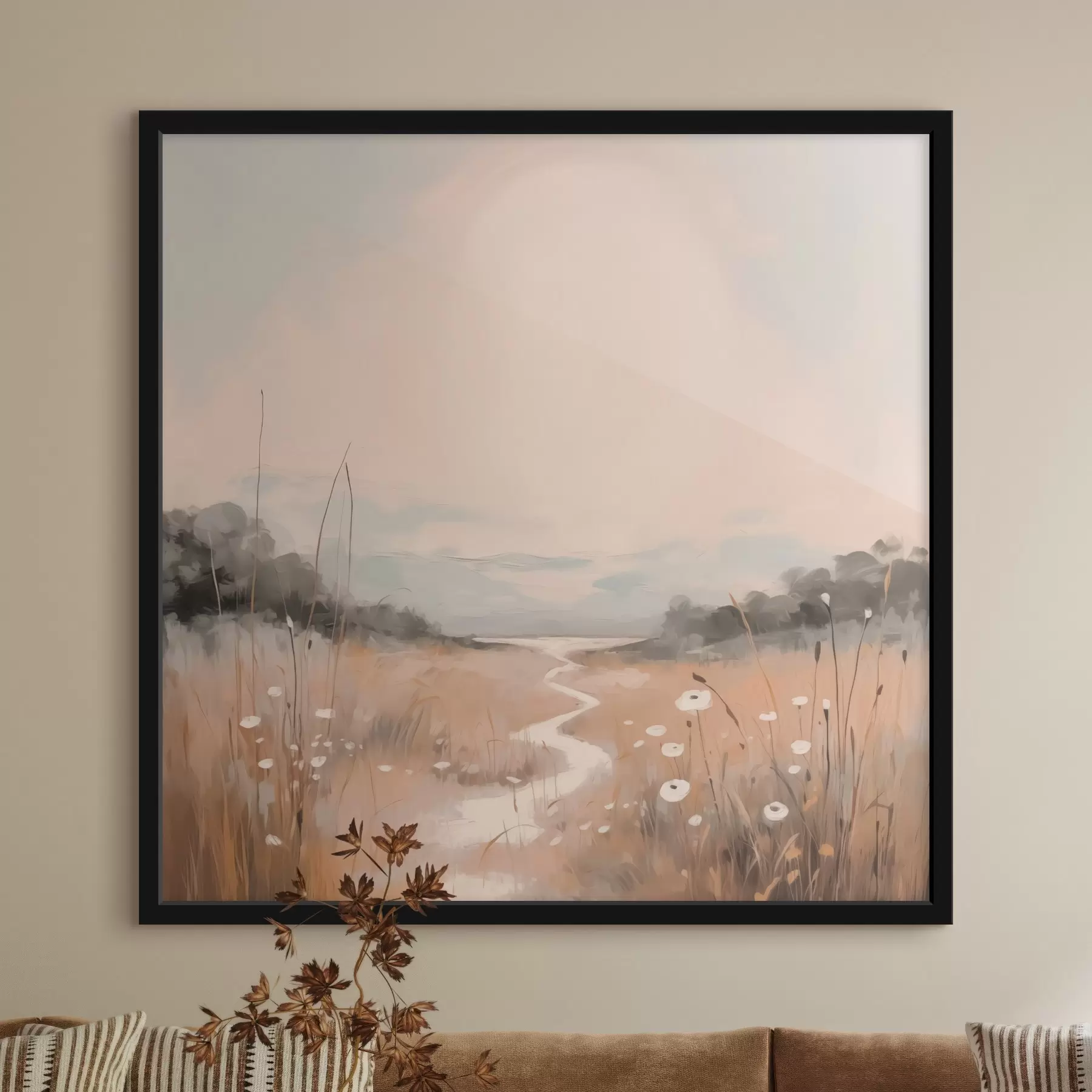 Glezna Lauka ainavu imitācija glezniecības f43224