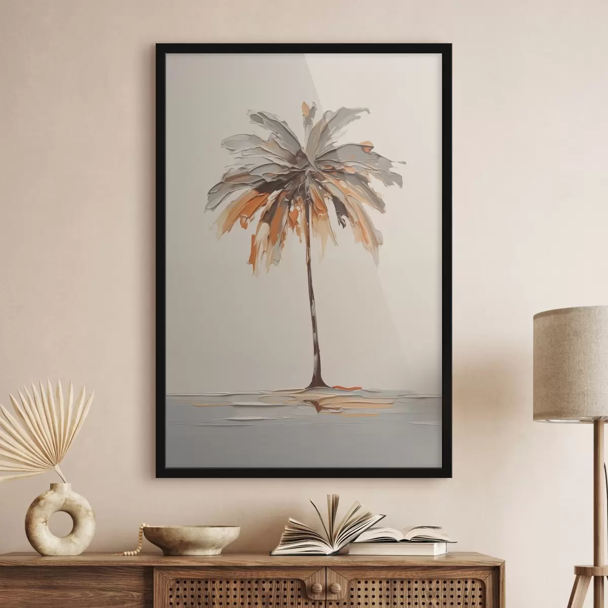 Plakāts Palmu koku imitācijas glezniecība f43226