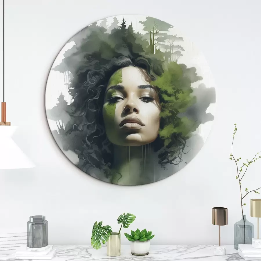 Glezna Cilvēki, abstrakts meža attēls r43260