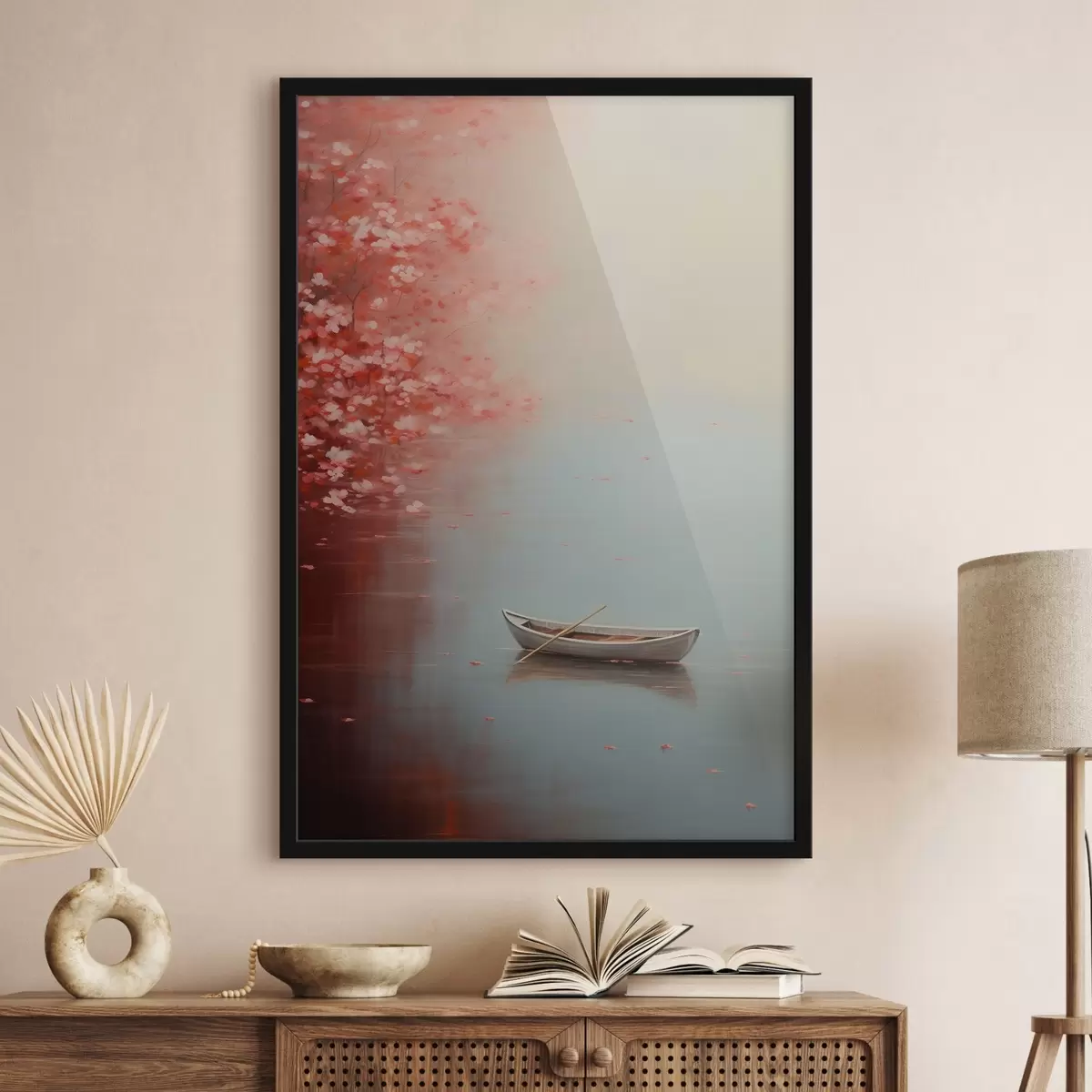 Plakāts Laiva, eļļas glezna, imitācija f43261