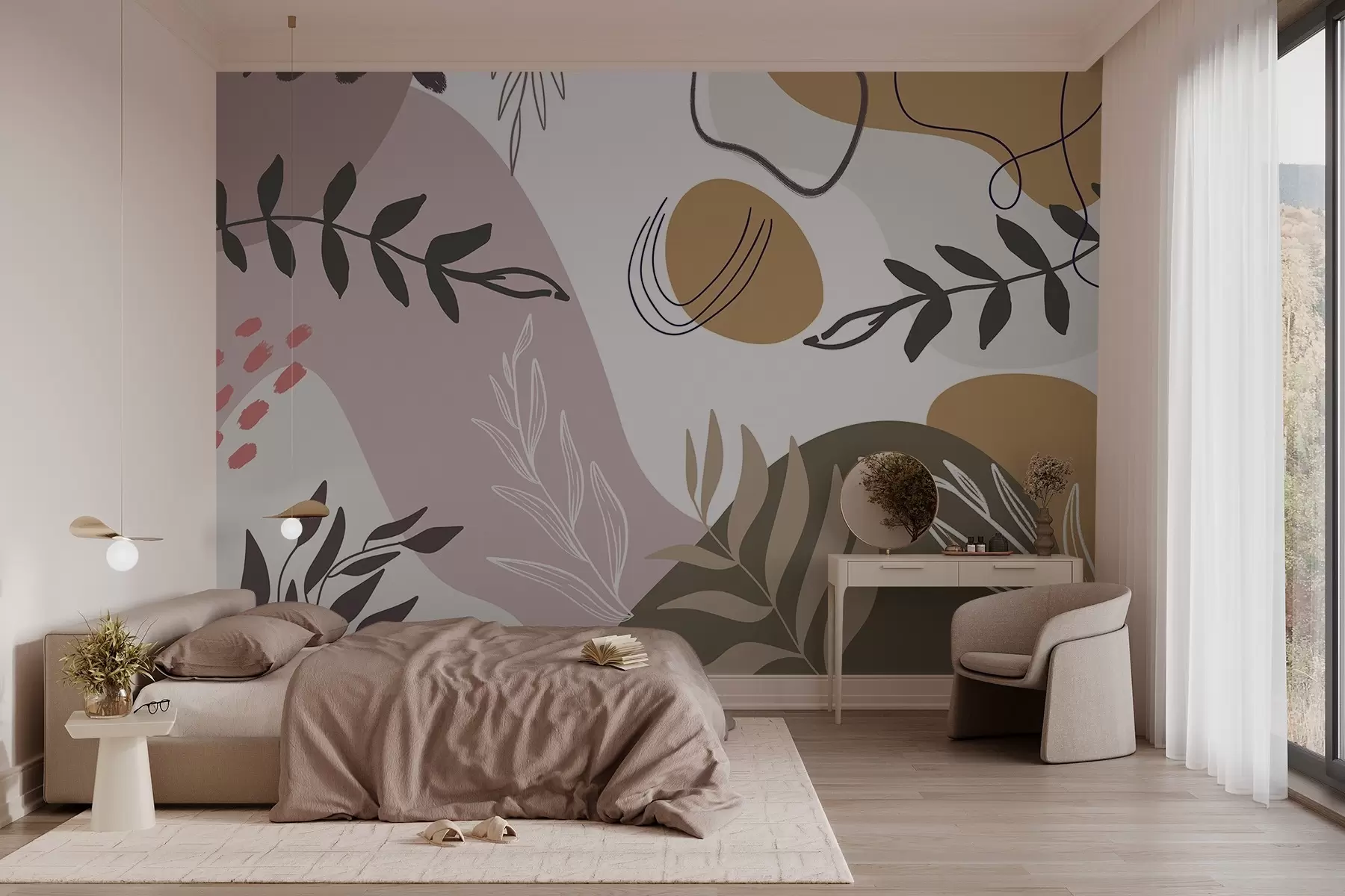 Fototapetes Abstraktie augu motīvi w03262