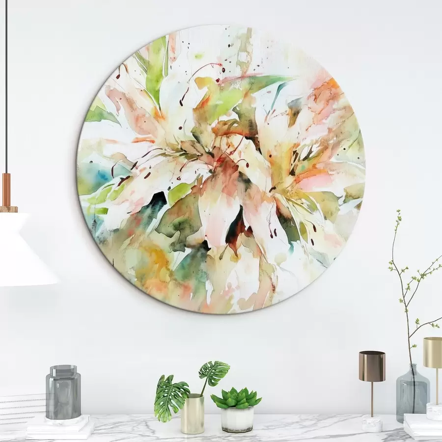 Glezna Ziedu abstraktais zīmējums r43298