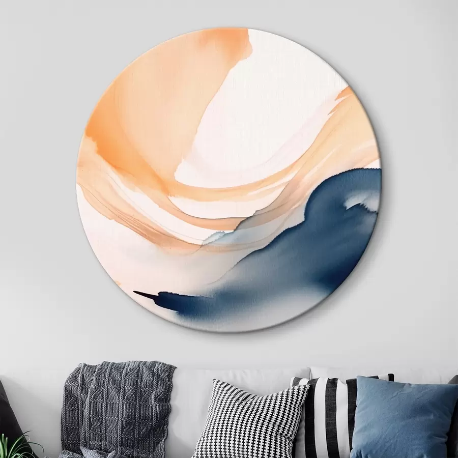 Glezna Abstraktie akvareļa triepieni r43264