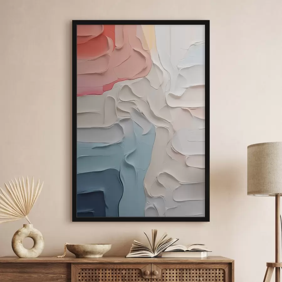 Fototapetes Glezniecības abstrakcijas imitācija f43347