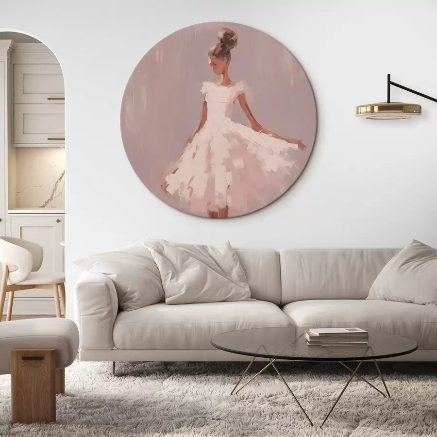 Glezna Balerīna abstraktā imitācijas glezniecība r43342