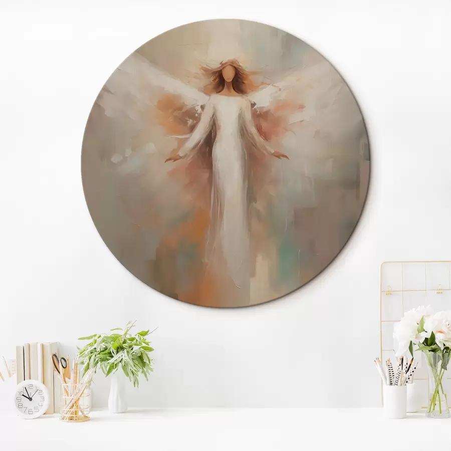 Glezna Eņģeļu abstrakcija r43351