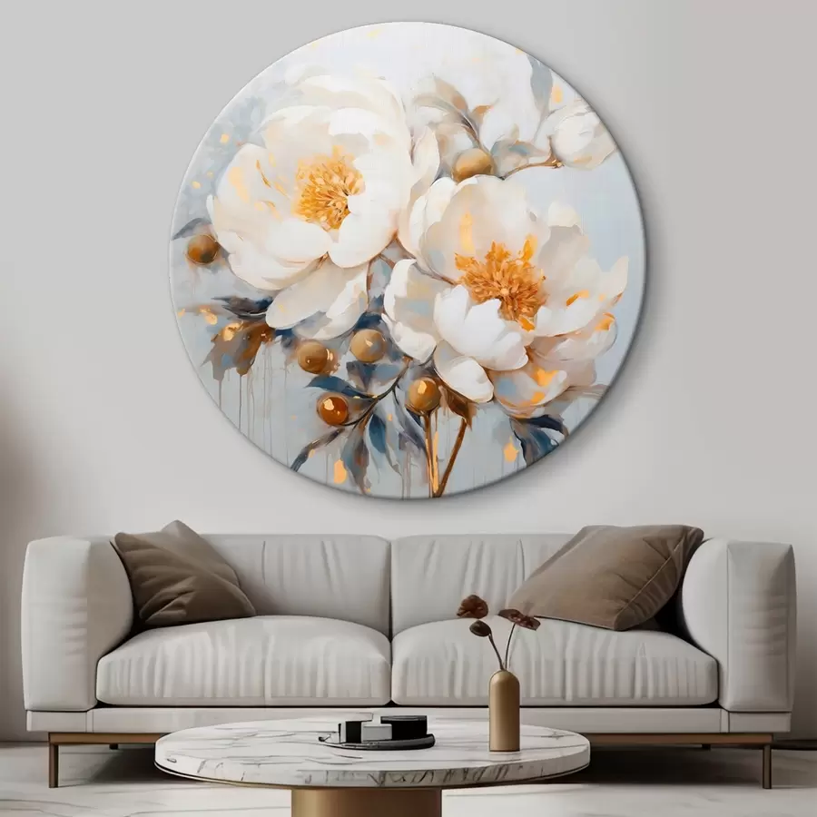 Glezna Peonijas glezniecības stilā r43365