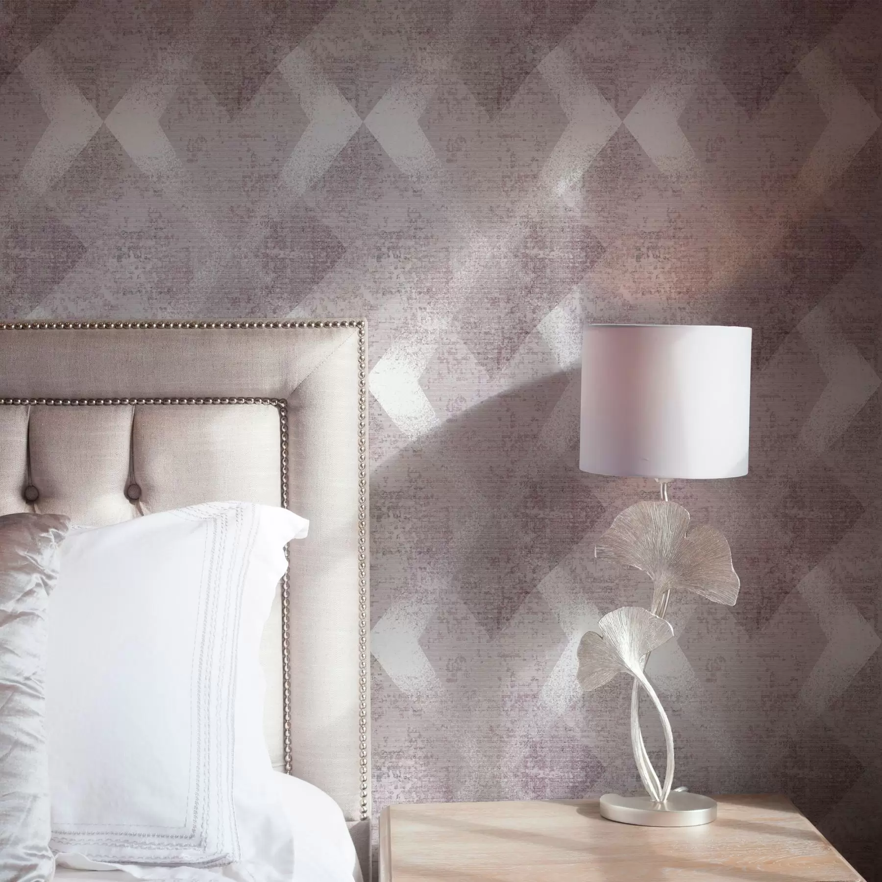 Fototapetes Rombi rozā krāsās a00007v1