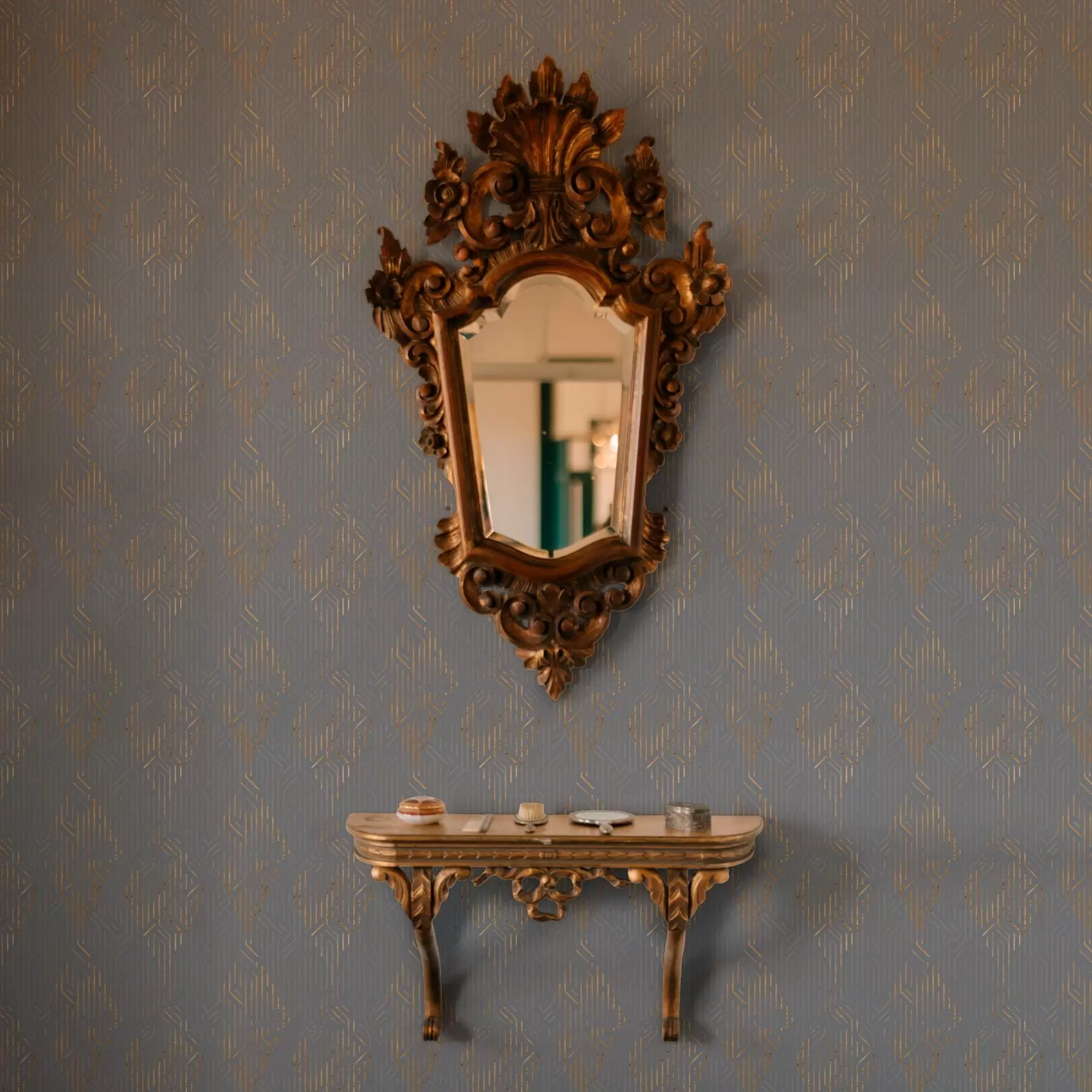 Fototapetes Dzelteni rombi a00014