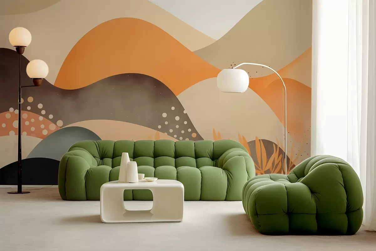 Fototapetes Abstrakta ainava w03425