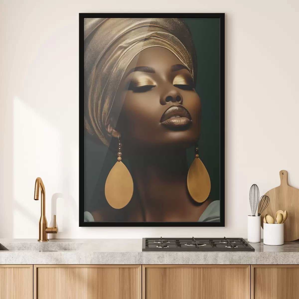 Plakāts Sievietes portrets f43416