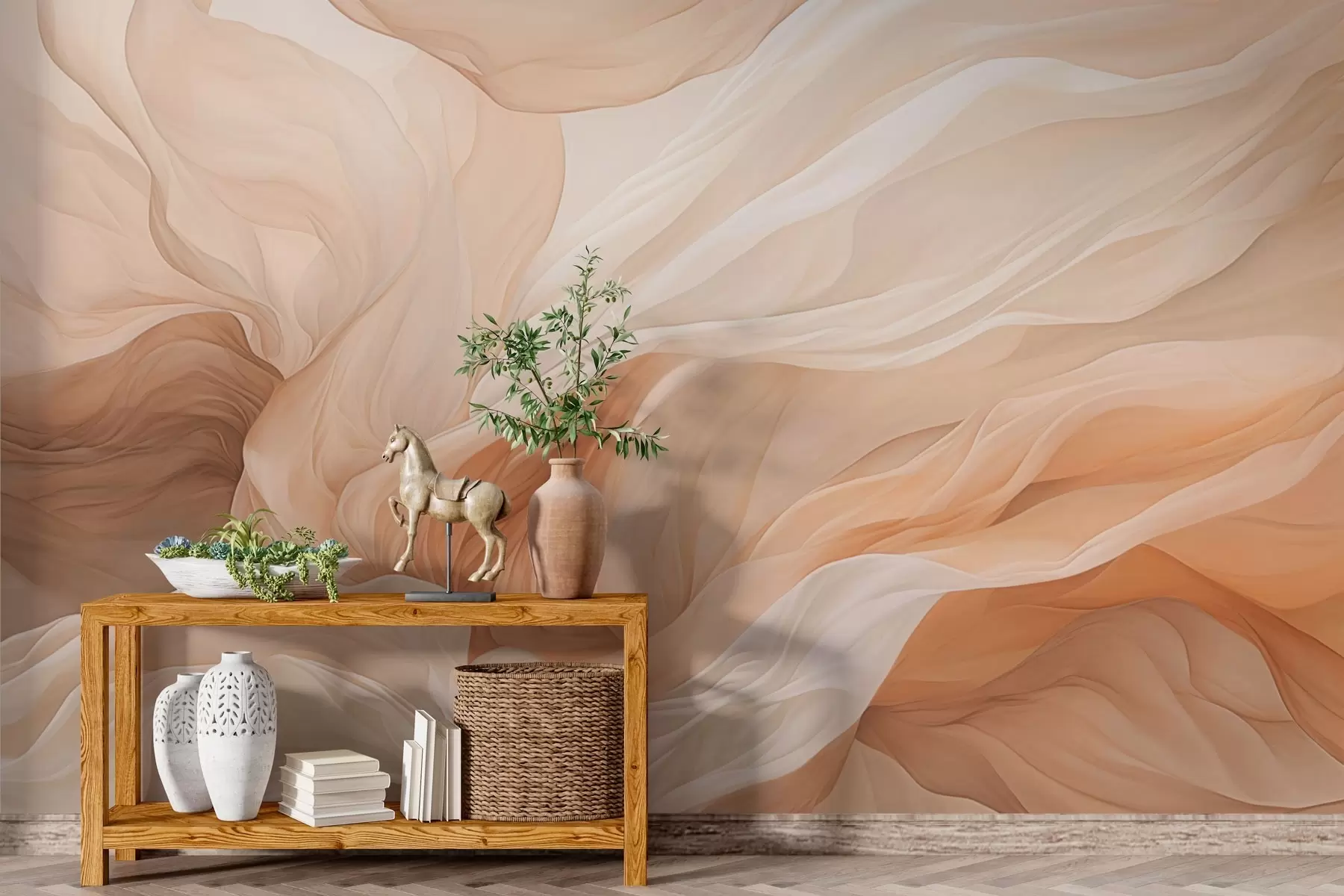 Fototapetes Abstraktais dizains lidojošā tanīna w03533