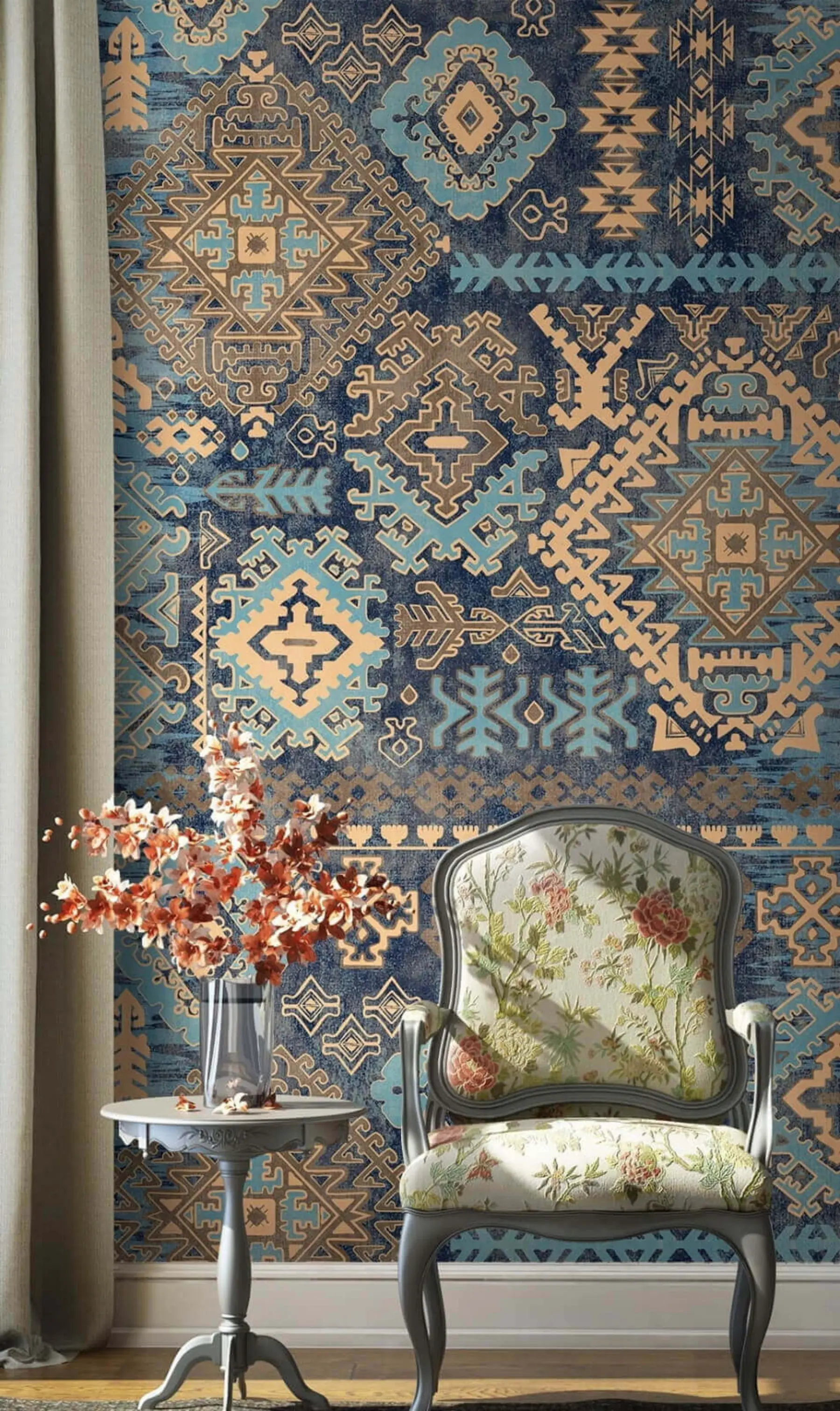 Fototapetes Gruzijas ornamenti u52877
