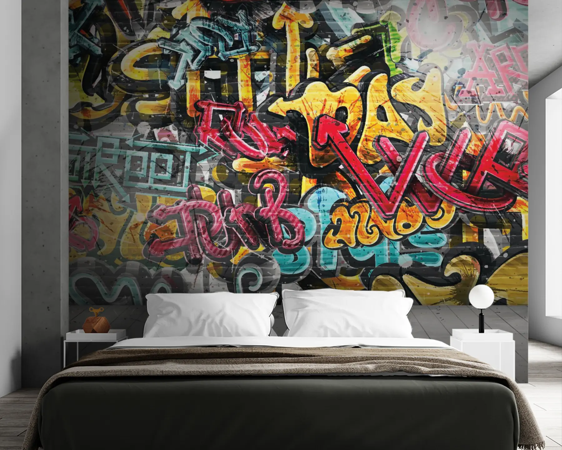 Fototapetes Mākslas krāsas, krāsas e grafiti u56045