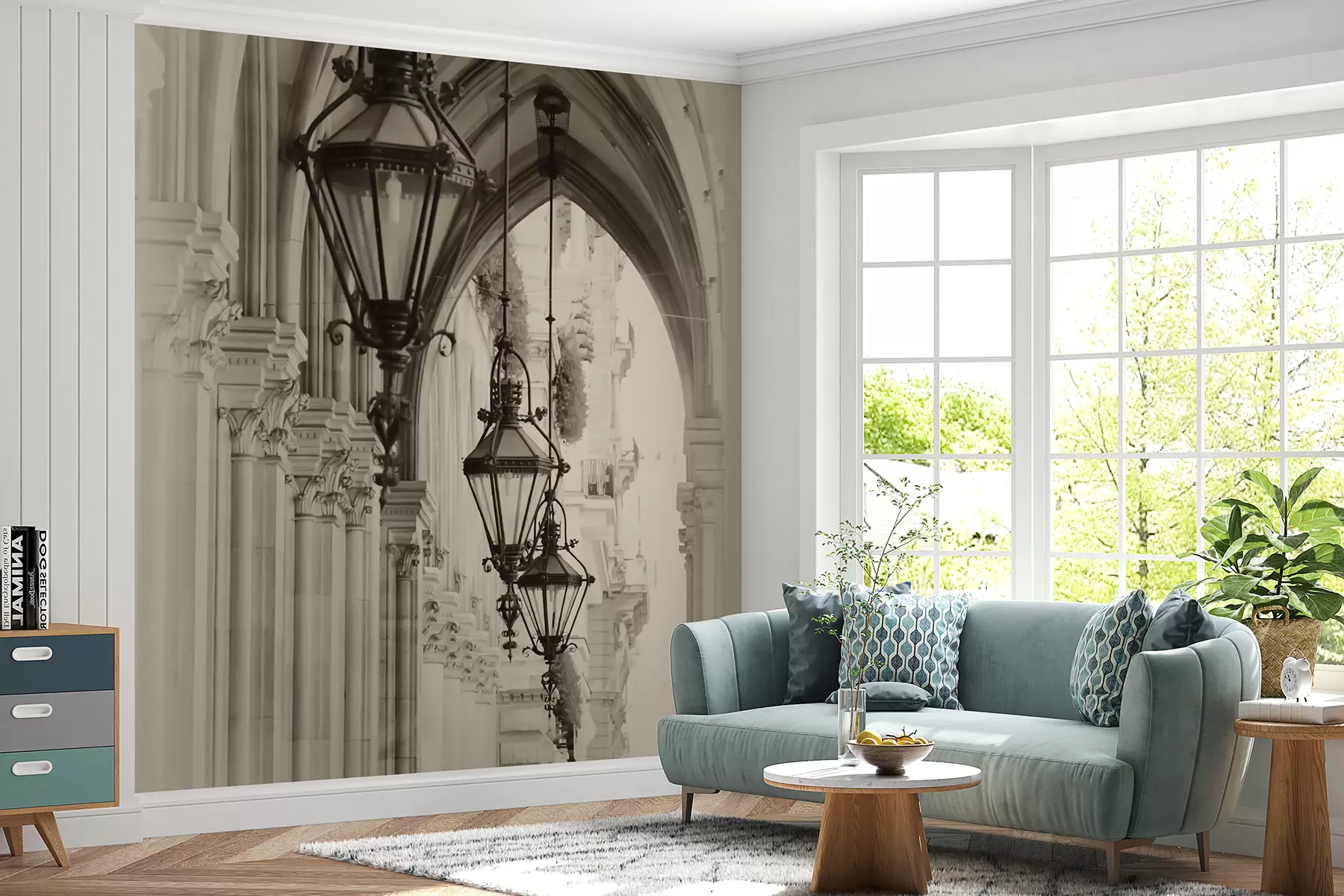 Fototapetes Ielu apgaismojums, lampa e art u57433