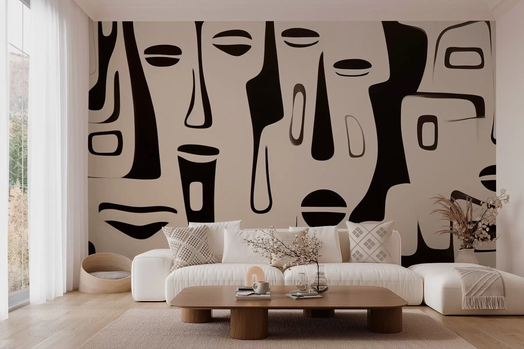 Fototapetes Abstraktu seju grafiskais attēls w03504