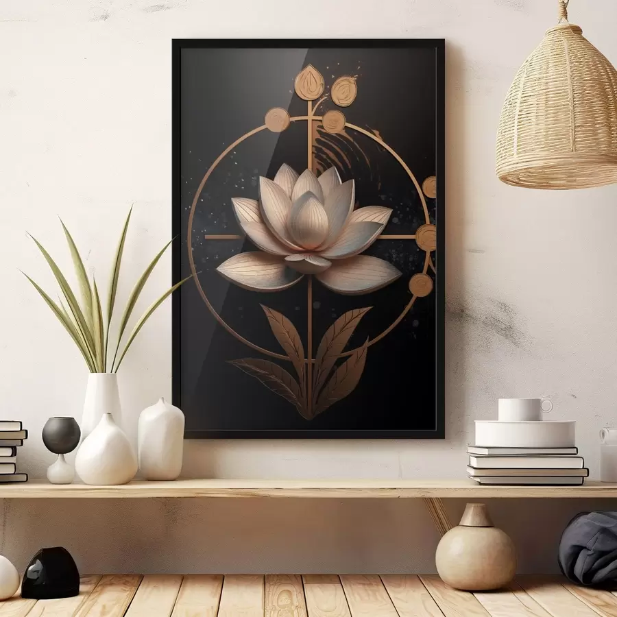 Fototapetes Lotus f43519