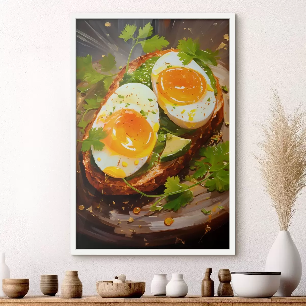 Plakāts Veselīgas brokastis f43549