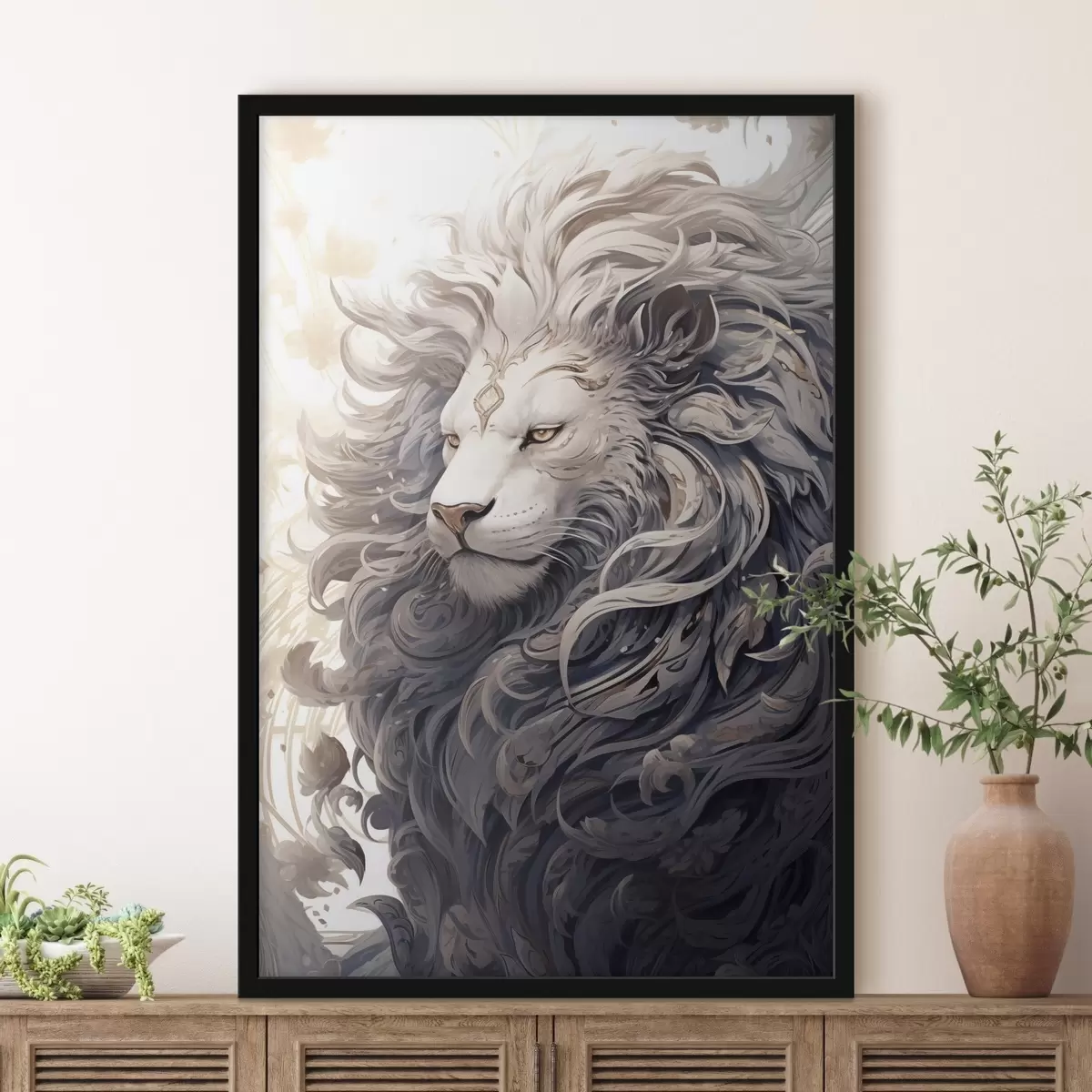 Plakāts Karalis lauva f43544