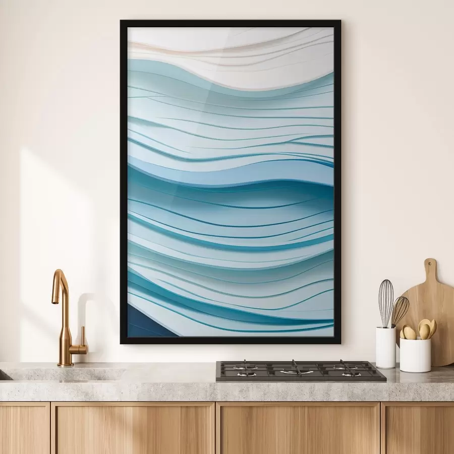 Glezna Maigi krāsu viļņi f43584