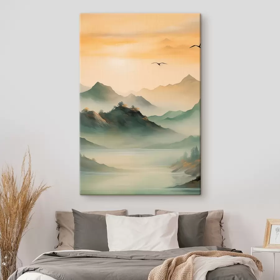 Glezna Atbalsis no ielejas s43589