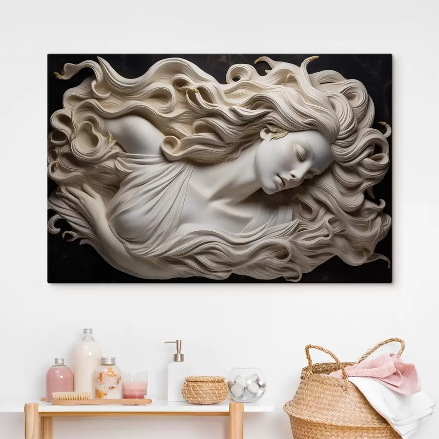 Glezna Sievietes imitēts bareljefs s43546