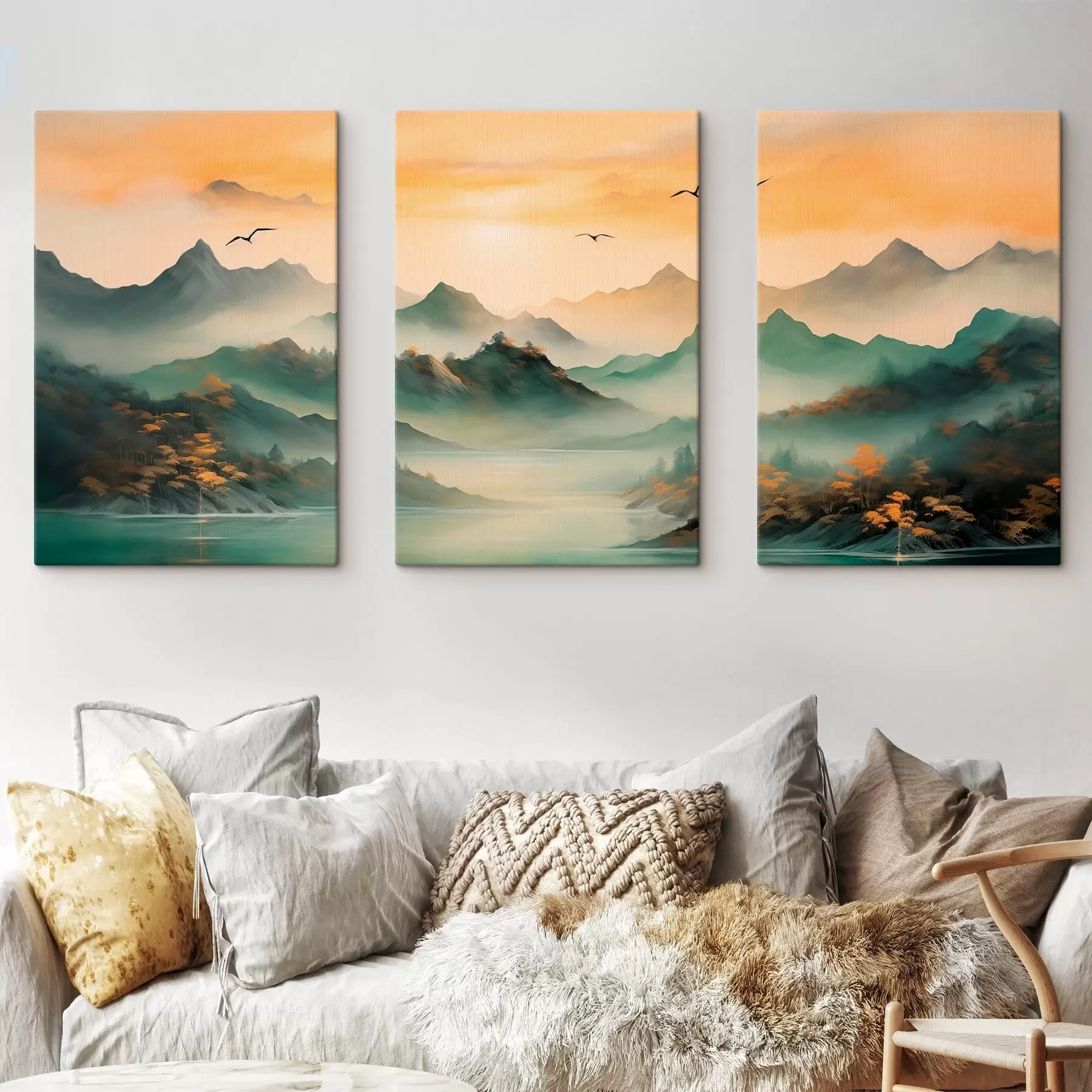 Glezna Tikšanās ar rītausmu m00436