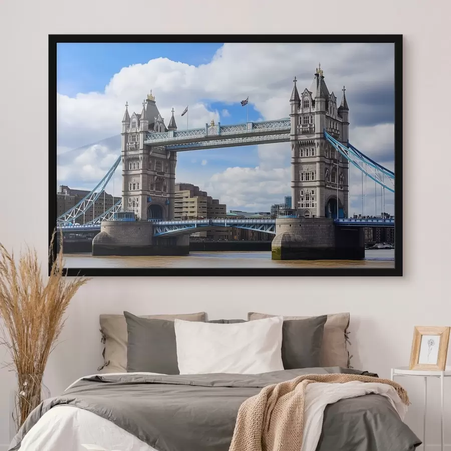 Fototapetes Tilts zem zilām debesīm f43918