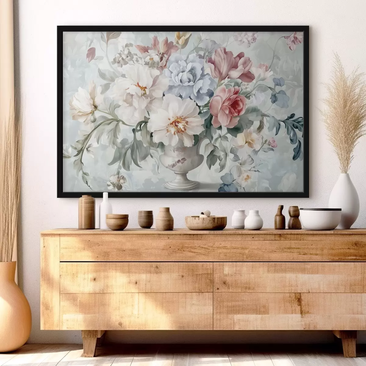 Plakāts Sulīgu ziedu pušķis f43914