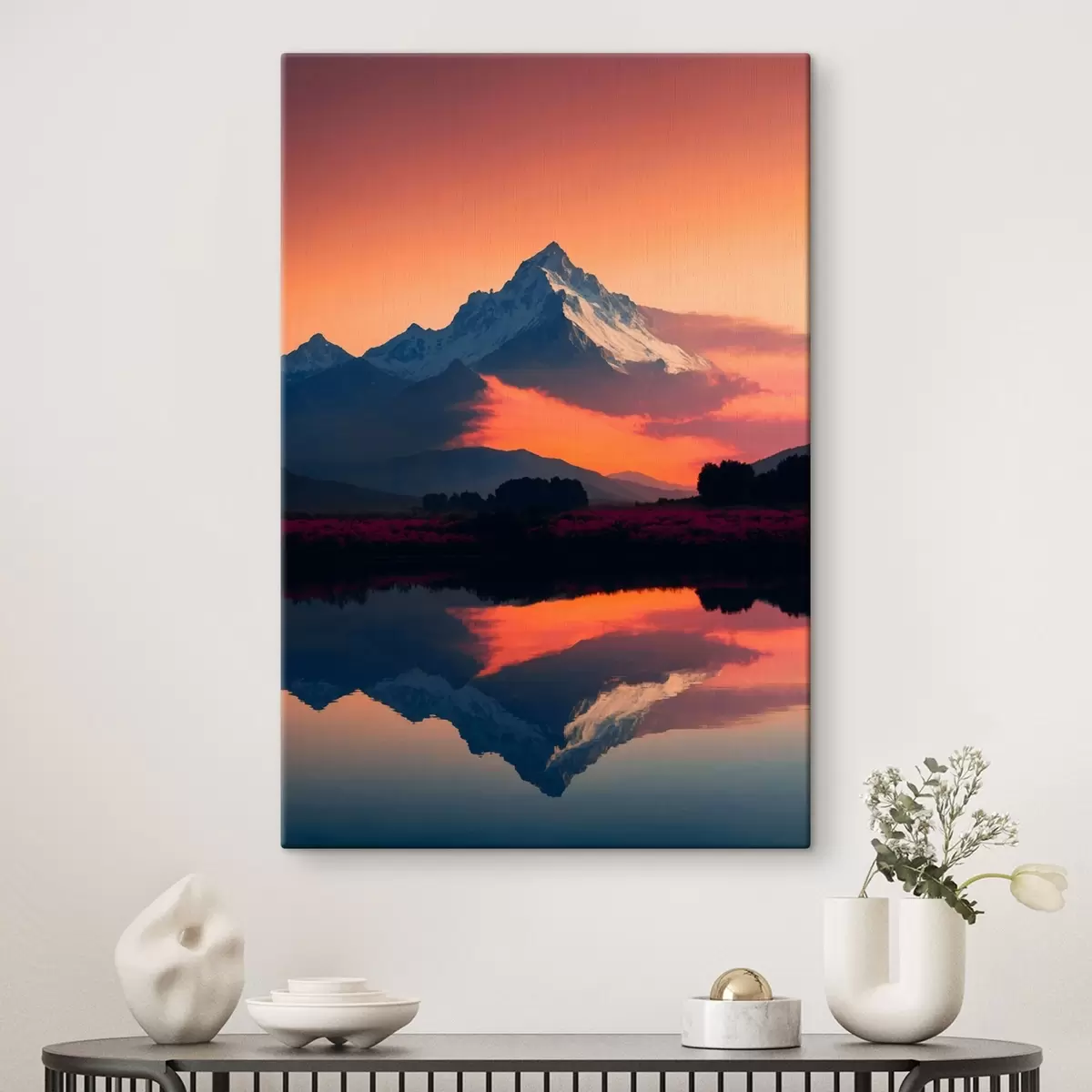 Glezna Liels sniegots kalns s43465