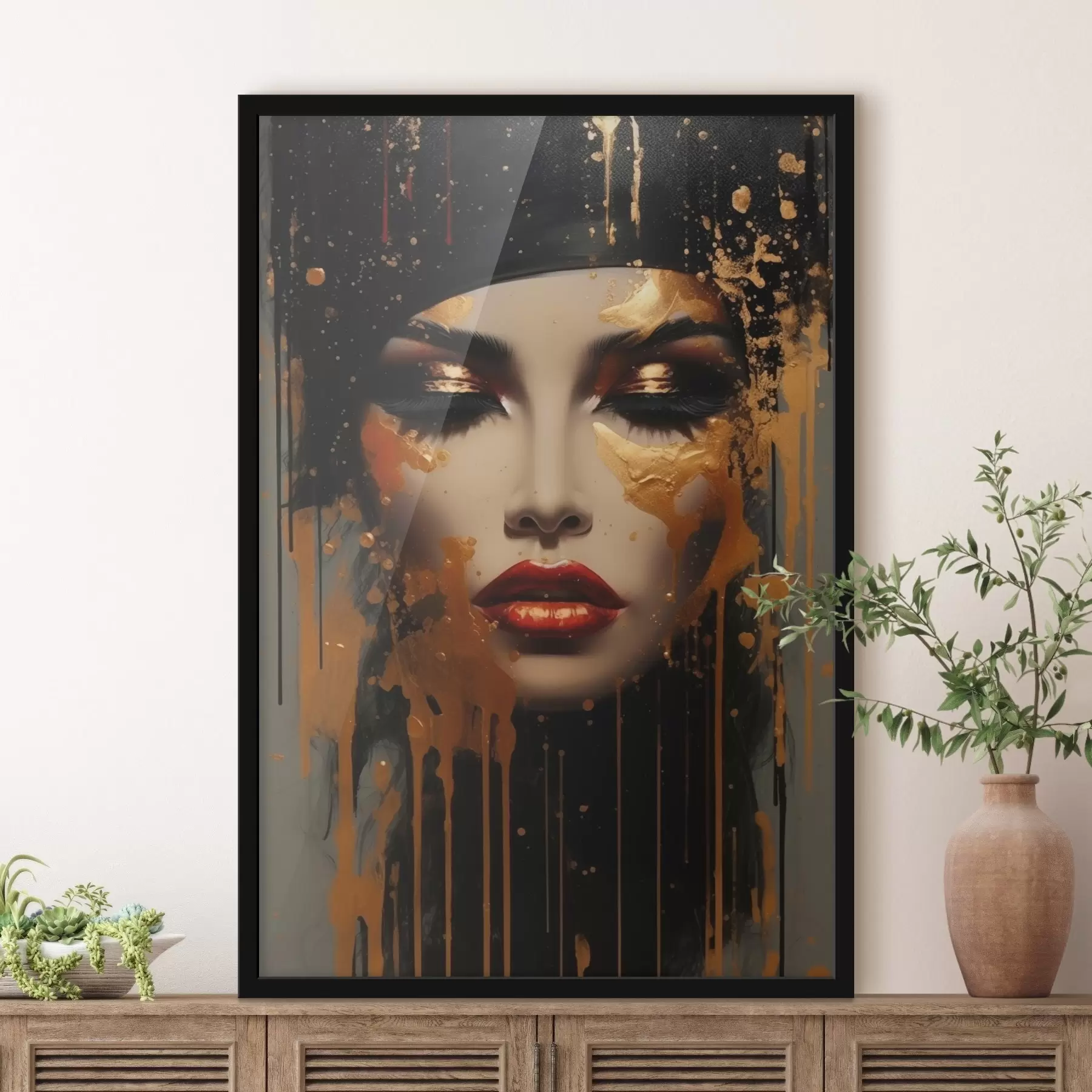 Fototapetes Meitenes seja ar dzeltenu krāsu f43468