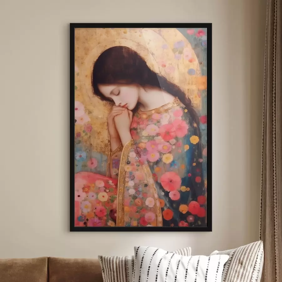 Glezna Maigā meitene f43237