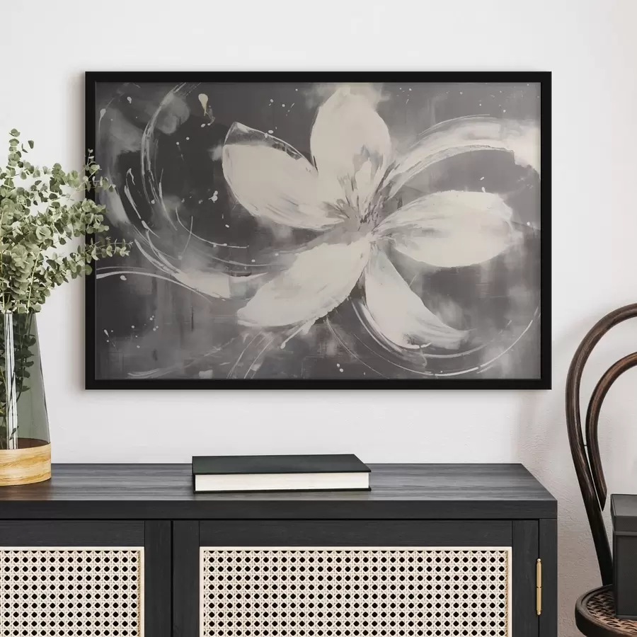 Fototapetes Liels abstrakts zieds f43222