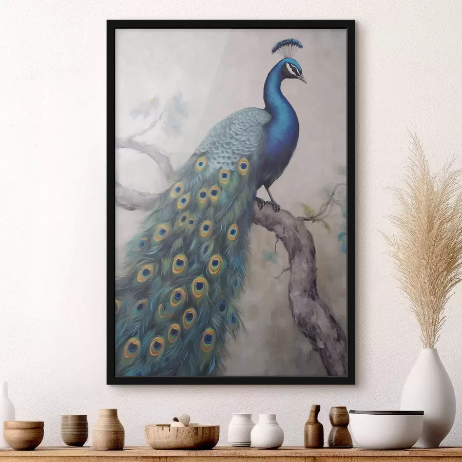 Fototapetes Skaists pāvs f43236