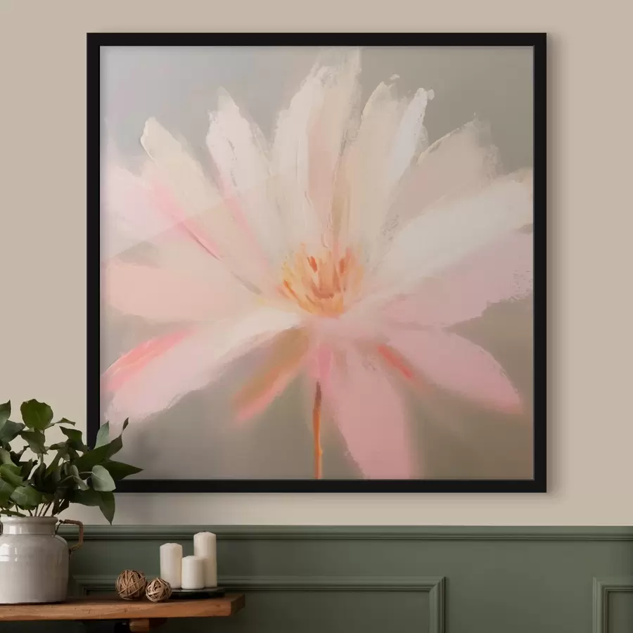 Fototapetes Rozā zieds f43242