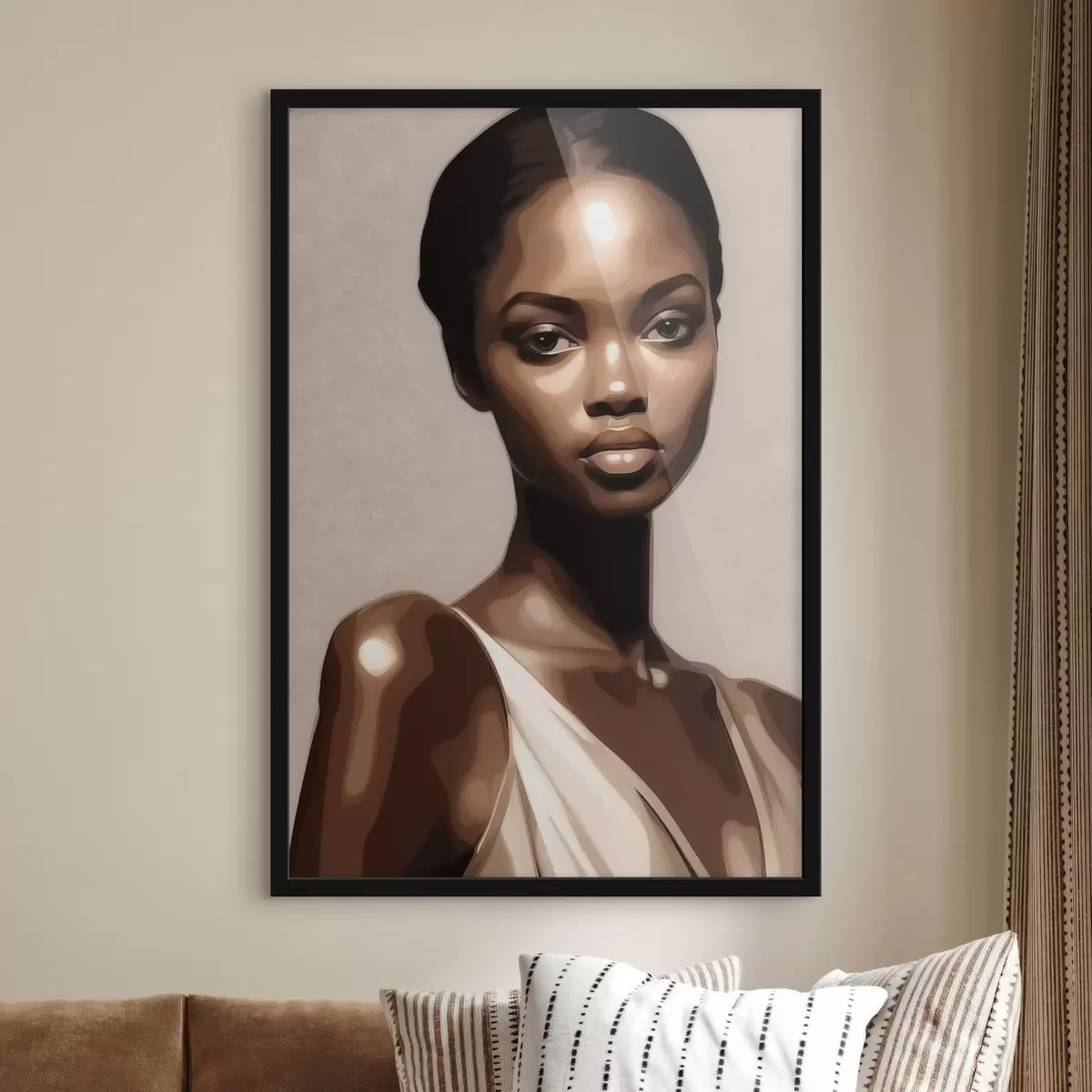 Plakāts Meitene modelis f43478