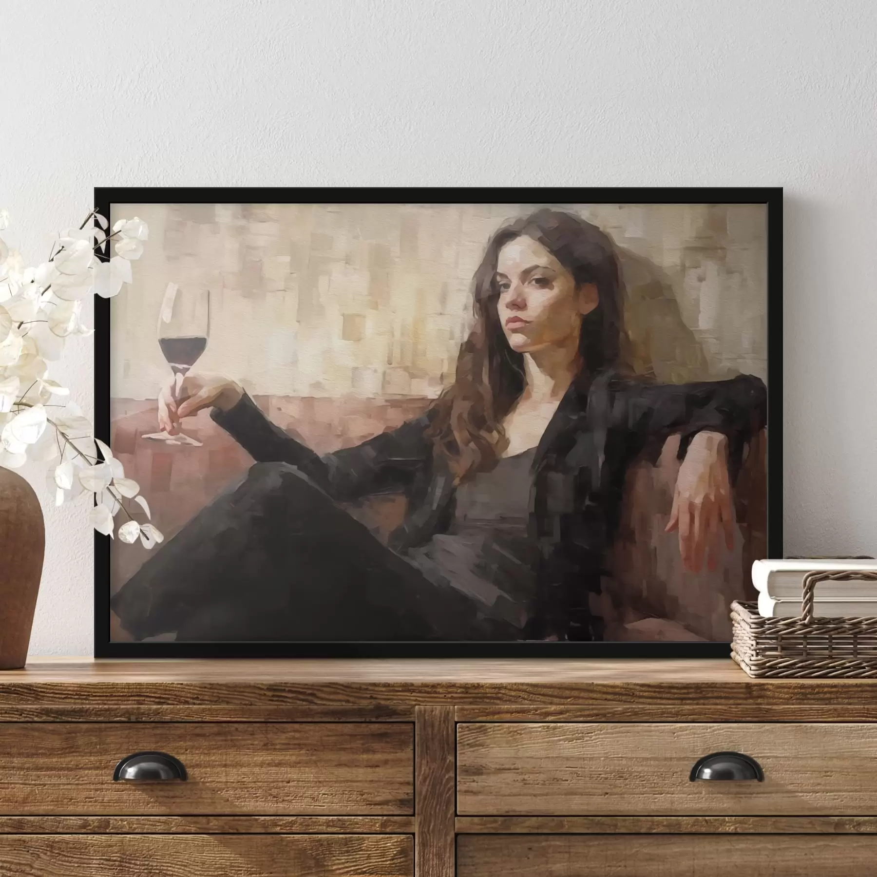 Fototapetes Noslēpumaina meitene f43932