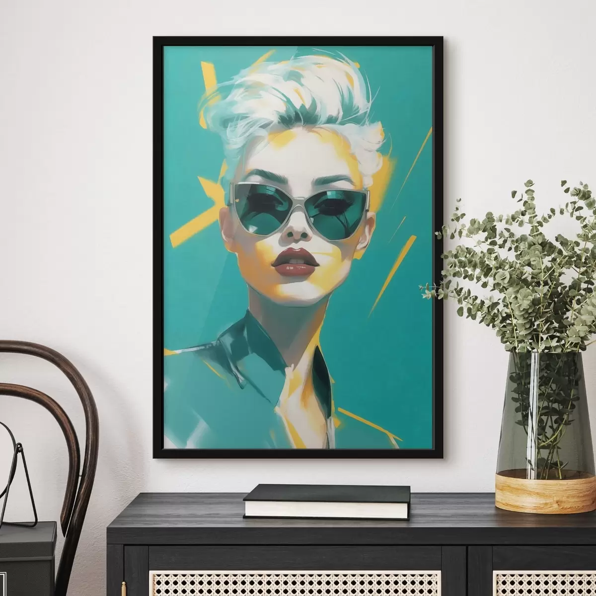 Plakāts Modes meitene f43480