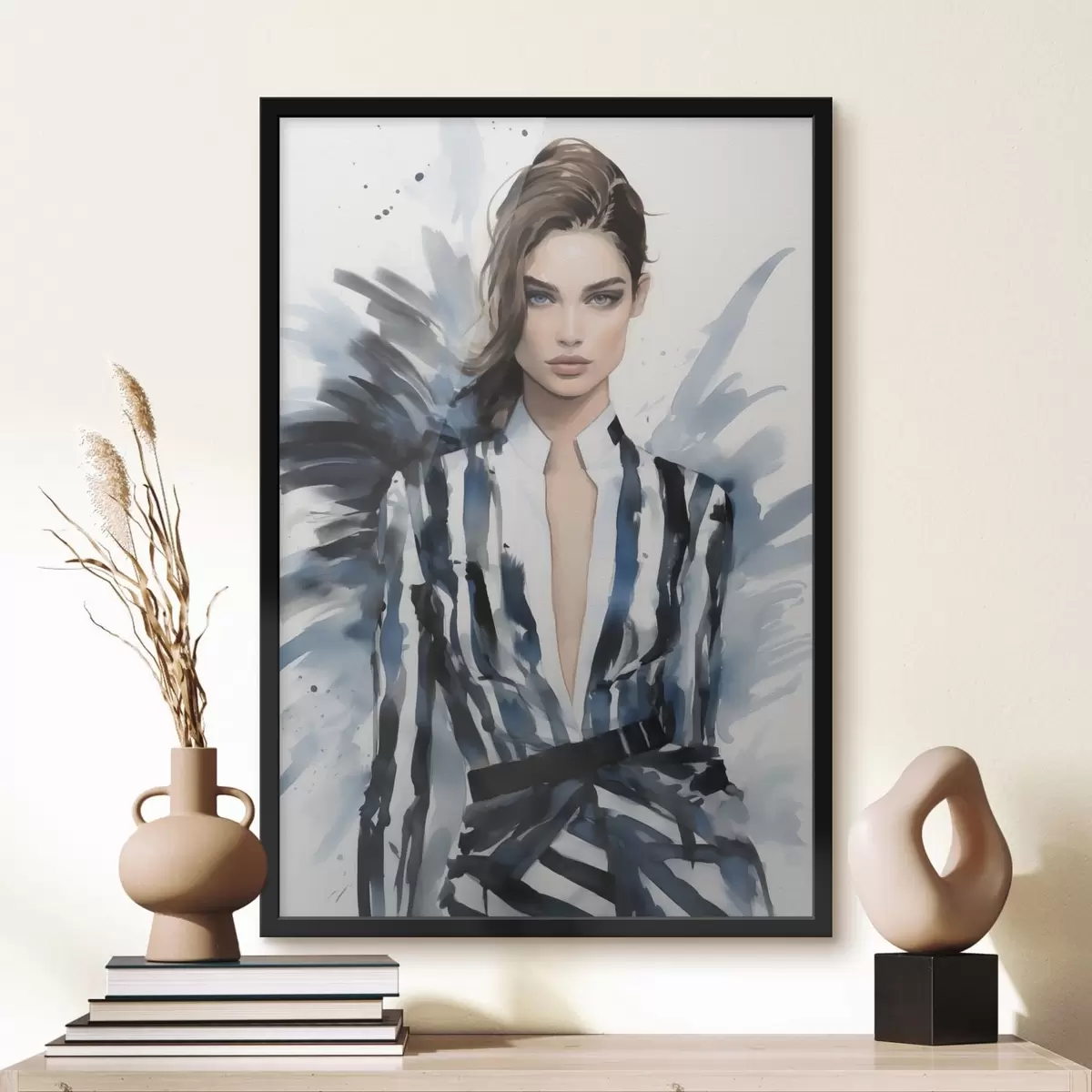 Plakāts Stilīgas meitenes modes skate f43491