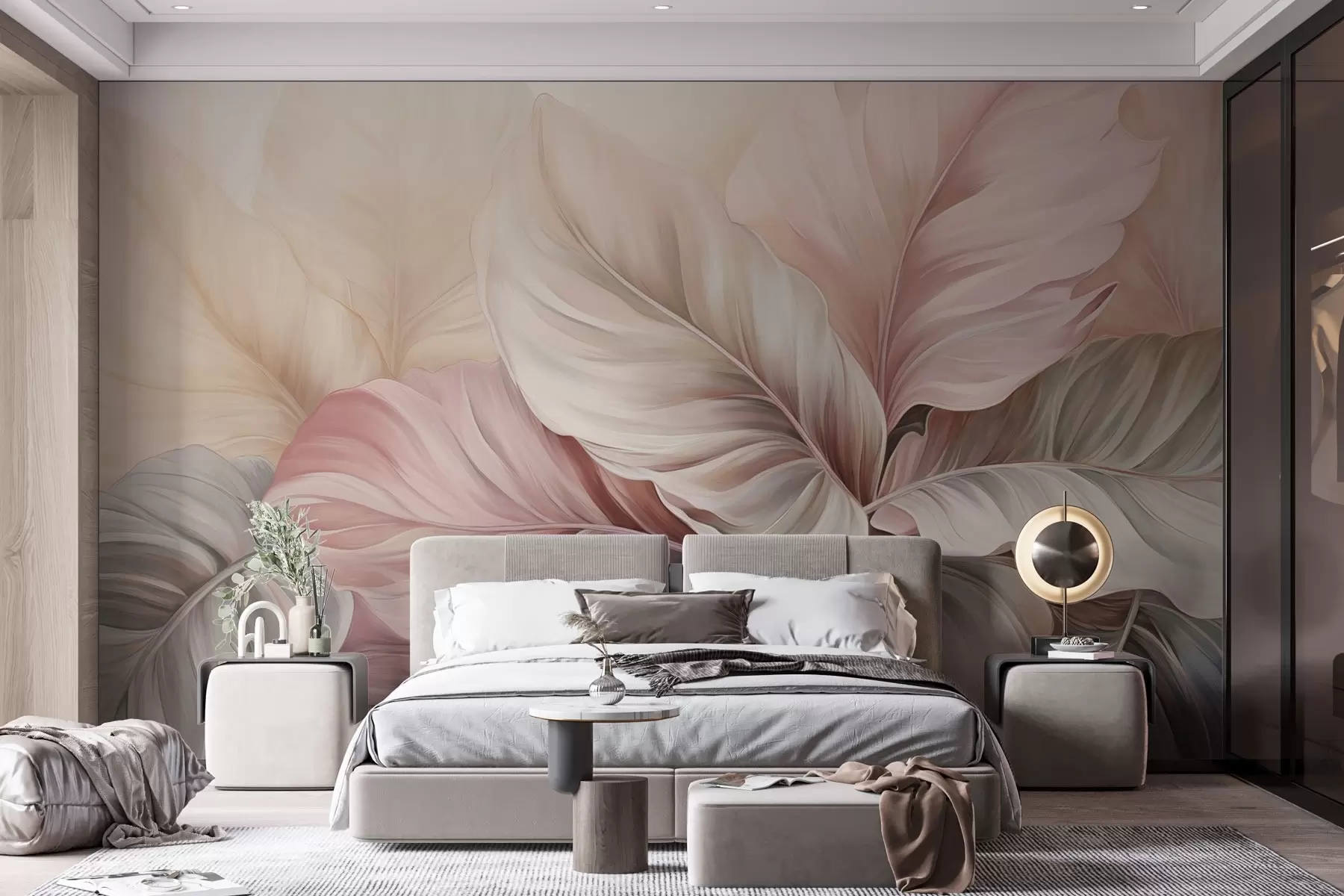 Fototapetes Tropu zaļumi ar mirdzošām krāsām w03597